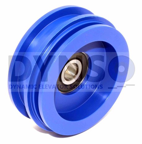 DYNSO Thyssen Rollen M2TS4 flach Schiene und kabel Groove 70mm