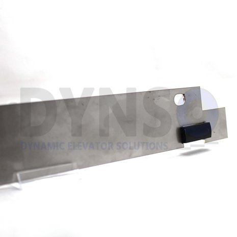 DYNSO Kone doorguide double ADX stainless steel (excl guide)