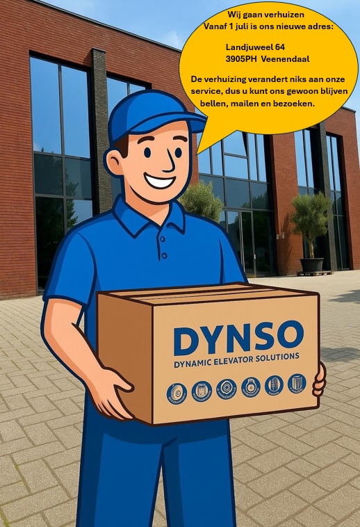DYNSO BV gaat verhuizen naar Landjuweel 64 Veenendaal