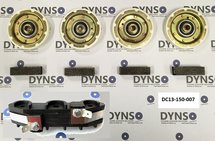 Basis revisieset Otis europa/Orly schachtdeur telescoop, 2 vleugels