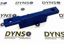 DYNSO Haushahn Ondergeleiding, L=124/69, H=31,5, D=11mm