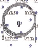 Otis Techna sluitgewichtkabel vervanger, T2, 1300, L=2260/3mm (Kabelrol: 66mm DC13-10-020)