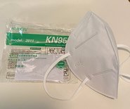 2x Mondkapje KN95 / FFP2 (per 2 stuks in folie verpakt)