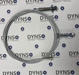 Universele Forsid Deurkabel 3mm, L=2500mm. Geschikt voor kooi, schacht en sluitgewicht