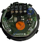 Schaefer drukknop VD42, Stop, 36x32mm