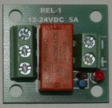 Printrelais DC_12-24 VDC / 5A / 1 x uitgang COM-NO-NC