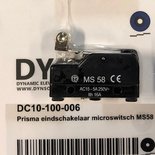 Prisma eindschakelaar microswitsch MS58