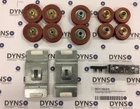 Basis revisieset KONE AMD Schachtdeur centraal open 2 vleugels (50mm deurrollen)