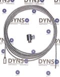 Otis Techna sluitgewichtkabel vervanger, CO2, 1300, L=2180/3mm (Kabelrol: 66mm DC13-10-020) Otis Techna sluitgewichtkabel vervanger, CO2, 1300, L=2180/3mm (Kabelrol: 66mm DC13-10-020)