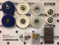 Thyssen Krupp basis revisieset M2TD11, bj 2007, kooideur, telescoop, 900mm, 2 vleugels Thyssen Krupp basis revisieset M2TD11, bj 2007, kooideur, telescoop, 900mm, 2 vleugels